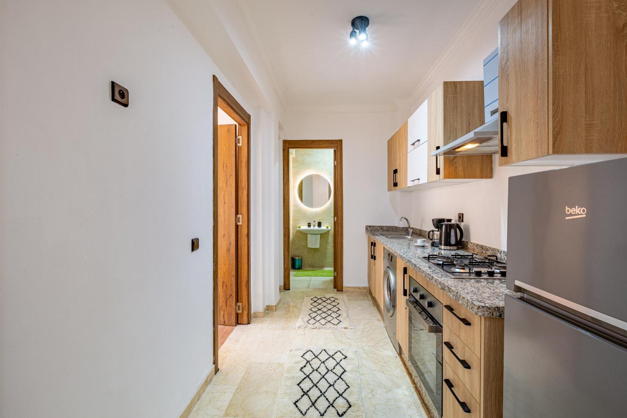 Chic & Cosy Appart Au Centre Ville - 100 % Equipe مراكش المظهر الخارجي الصورة