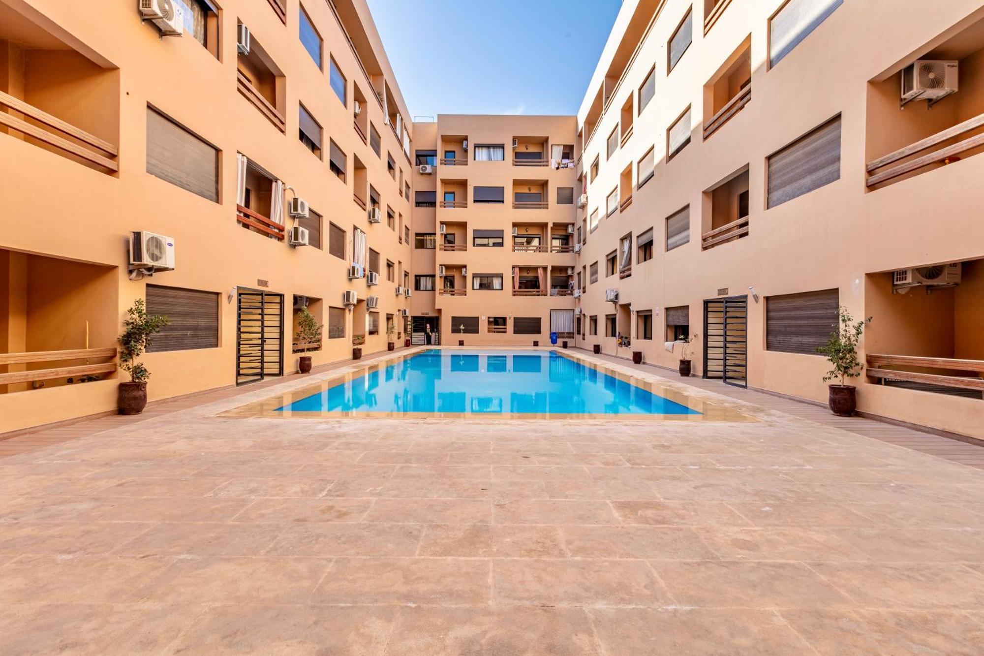 Chic & Cosy Appart Au Centre Ville - 100 % Equipe مراكش المظهر الخارجي الصورة