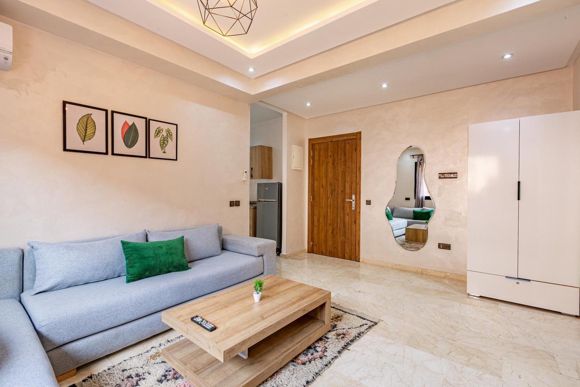 Chic & Cosy Appart Au Centre Ville - 100 % Equipe مراكش المظهر الخارجي الصورة